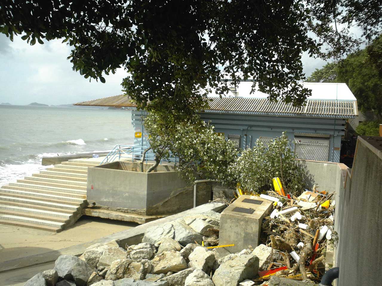 Typhoon Hagiput - South Lantau - Hong Kong 23 September 2008