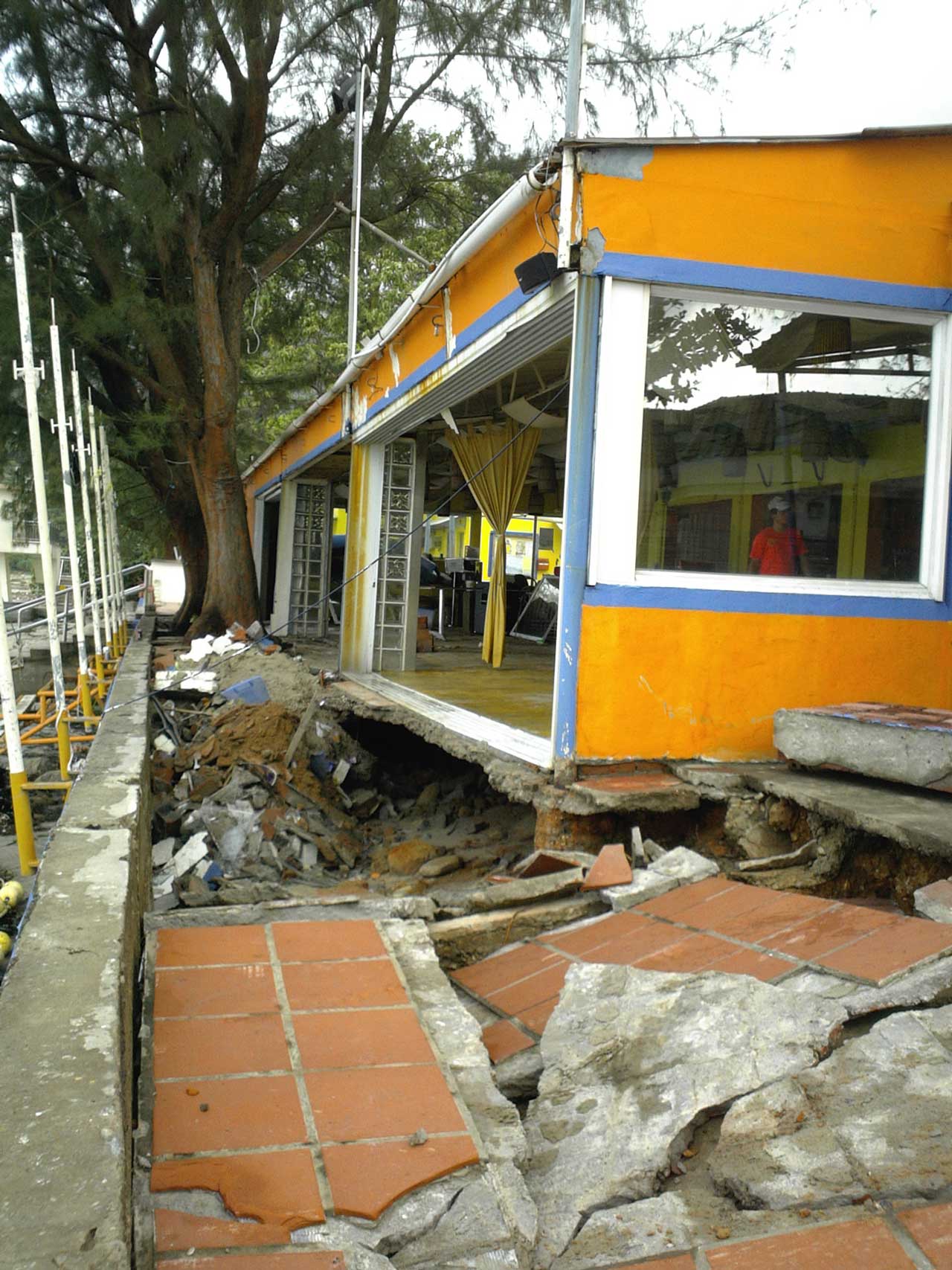 Typhoon Hagiput - South Lantau - Hong Kong 23 September 2008