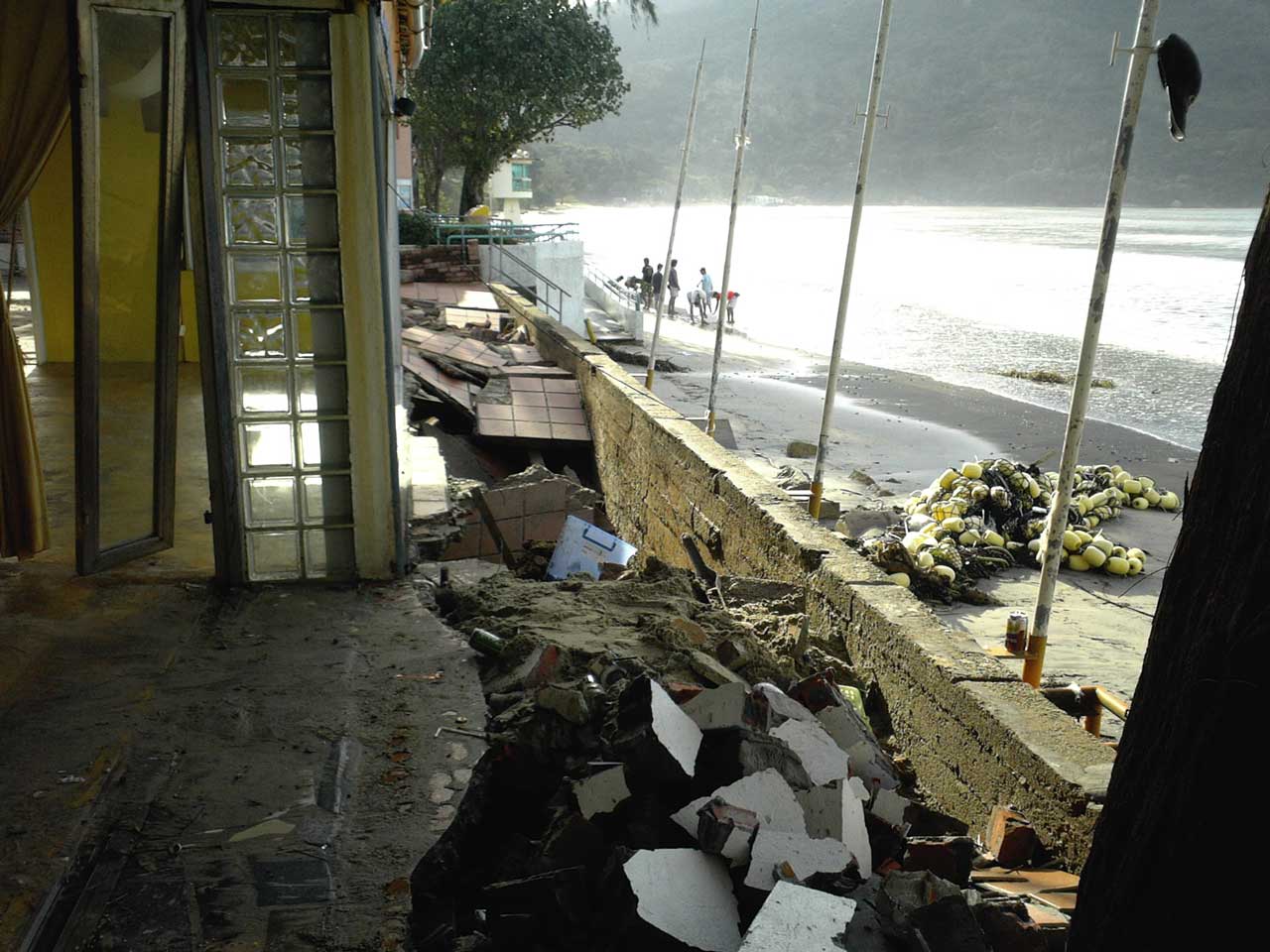 Typhoon Hagiput - South Lantau - Hong Kong 23 September 2008