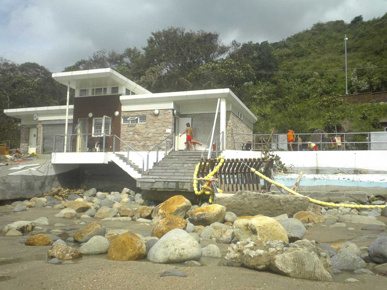 Typhoon Hagiput - South Lantau - Hong Kong 23 September 2008