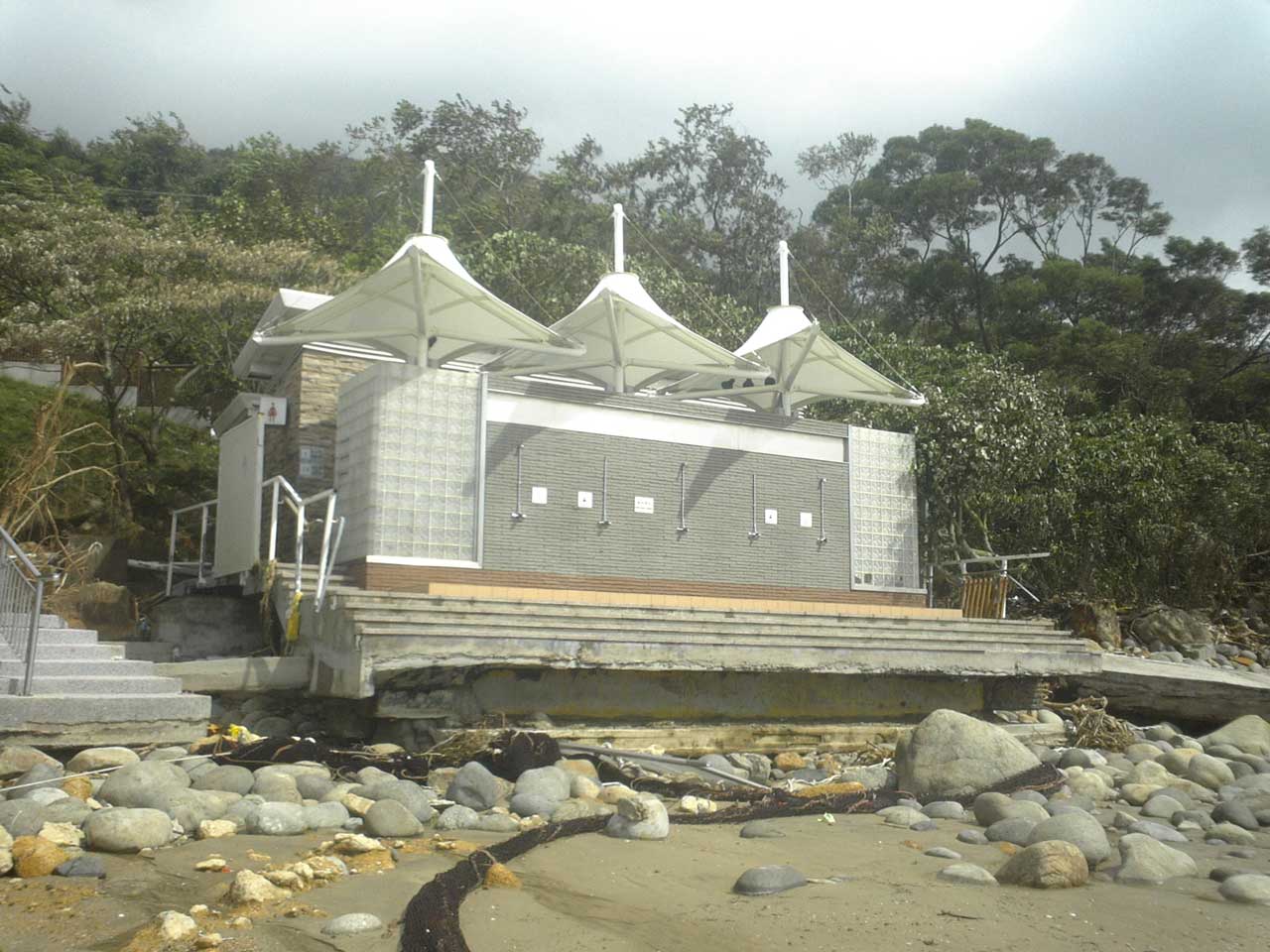 Typhoon Hagiput - South Lantau - Hong Kong 23 September 2008