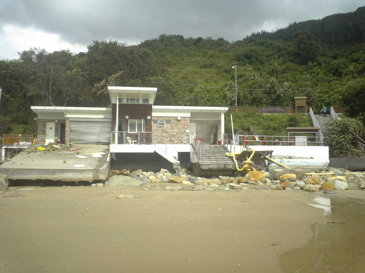 Typhoon Hagiput - South Lantau - Hong Kong 23 September 2008