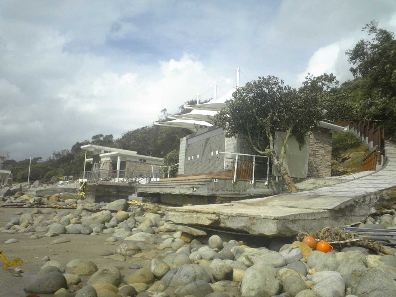 Typhoon Hagiput - South Lantau - Hong Kong 23 September 2008