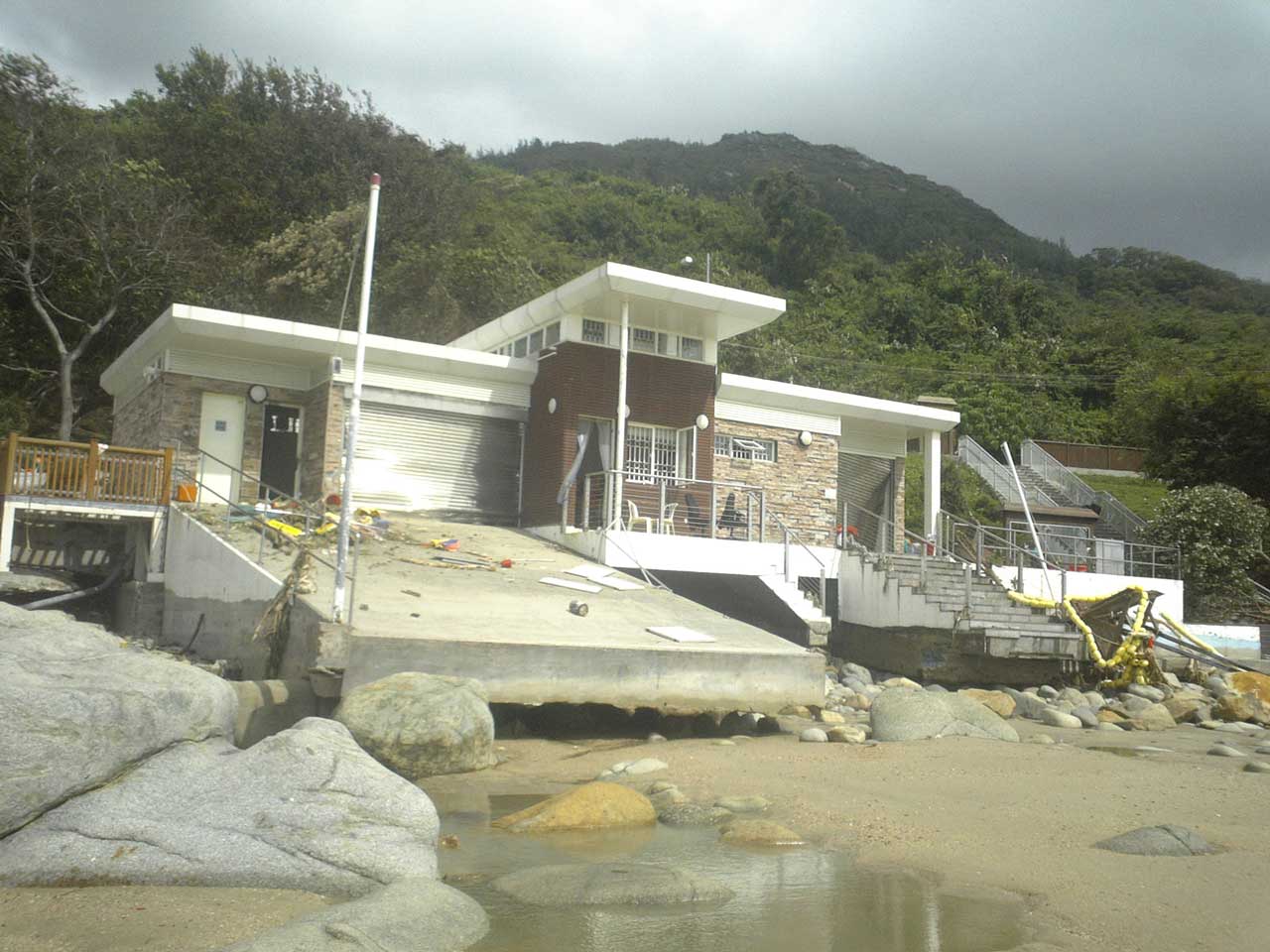 Typhoon Hagiput - South Lantau - Hong Kong 23 September 2008