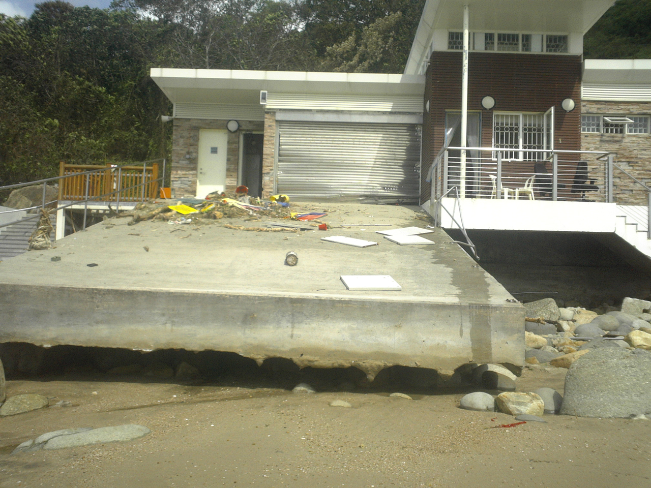 Typhoon Hagiput - South Lantau - Hong Kong 23 September 2008