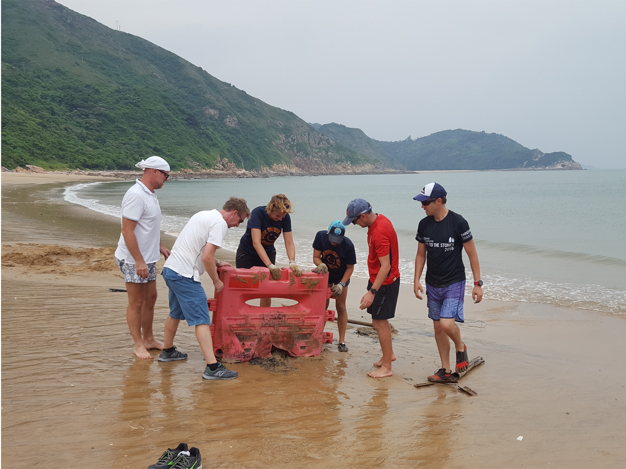 Fan Lau beach cleanup -- 8 September 2018