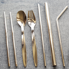 Zero Waste Straws & Cutlery Set