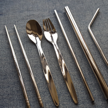 Zero Waste Straws & Cutlery Set